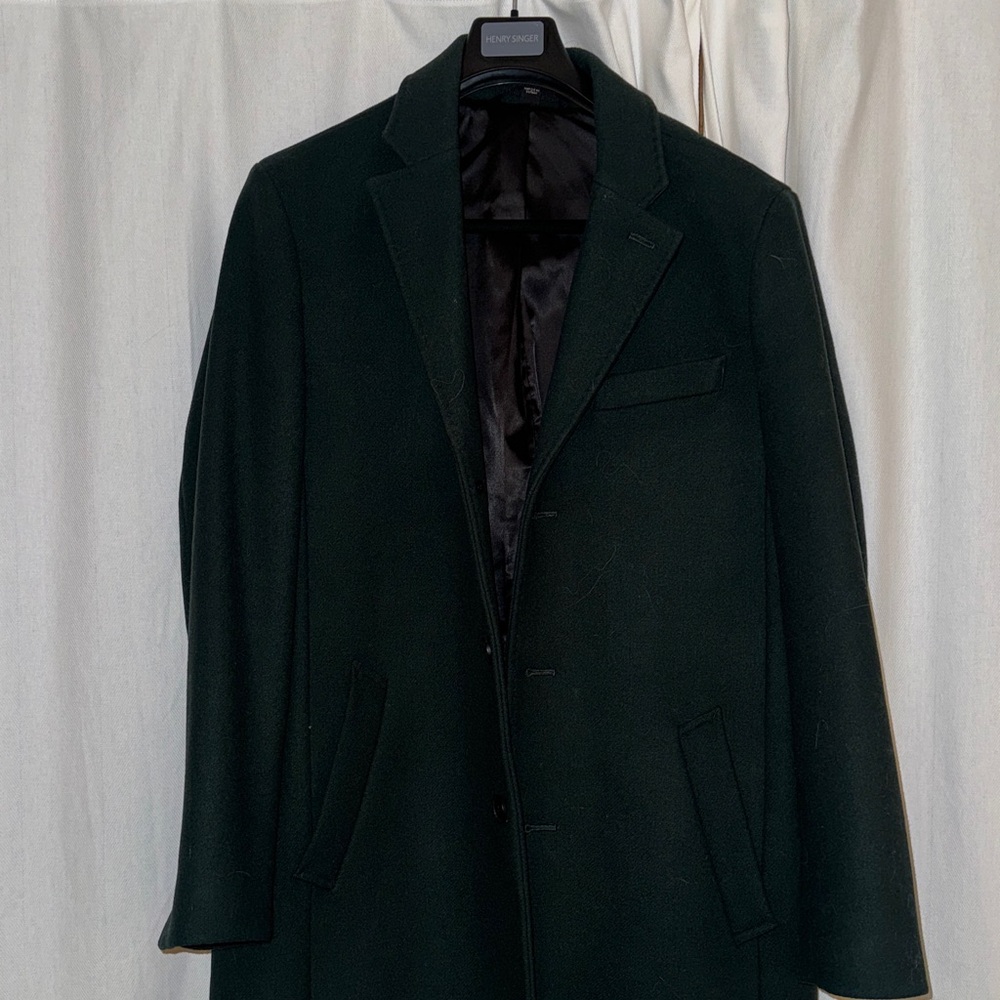 Dark Green Overcoat - RW&Co